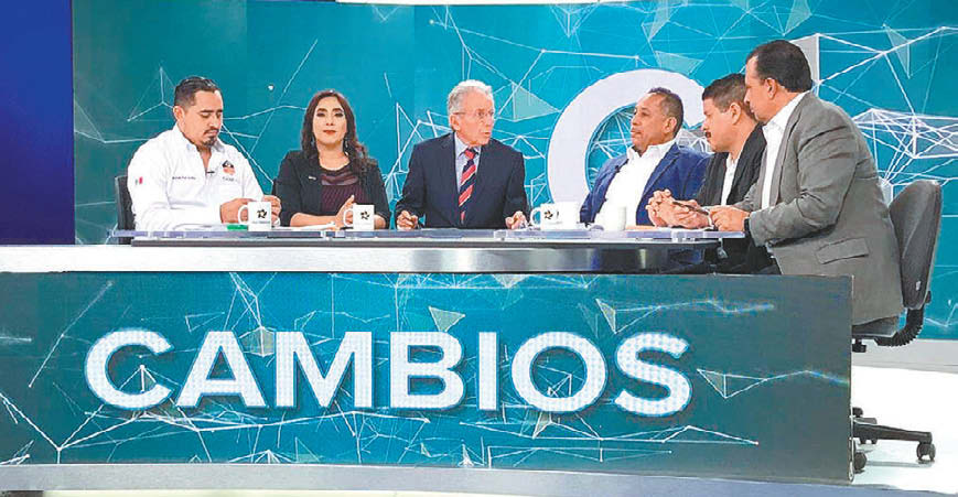 En el programa Cambios 27 se debatió sobre las posibles regulaciones que las app digitales tendrían. Foto: Especial.
