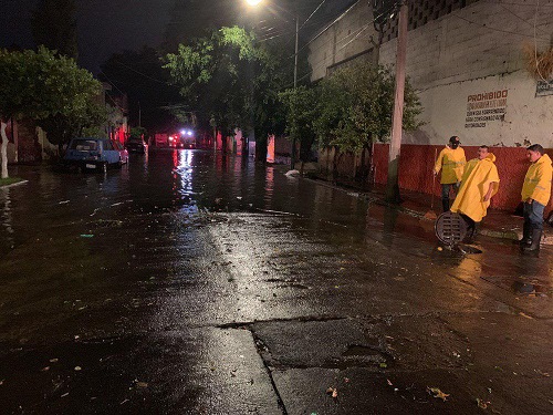 Afectaciones luego de la lluvia. (Cortesía)