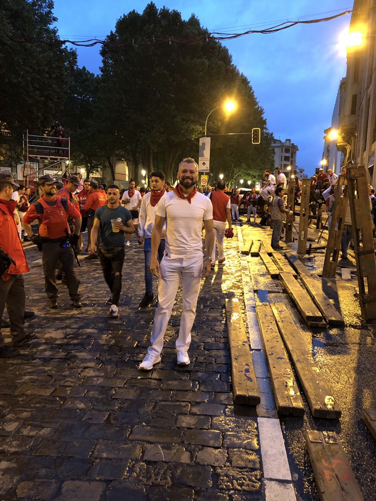 José Luis Higuera en Pamplona (Twitter @JLHB33)