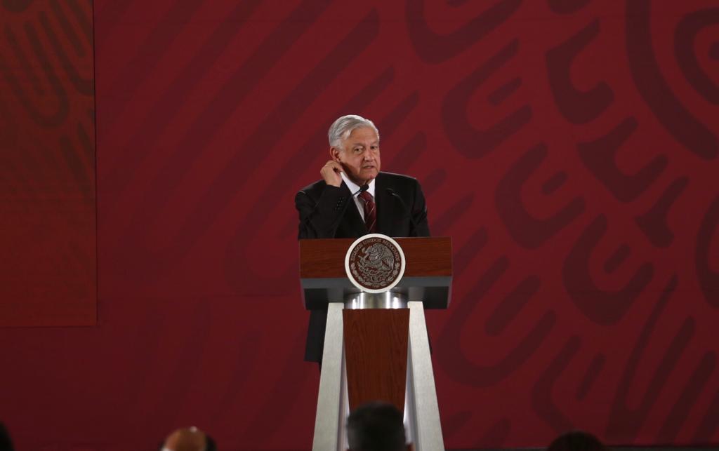 El presidente Andrés Manuel López Obrador ofrece una nueva conferencia de prensa/Jorge Carballo.