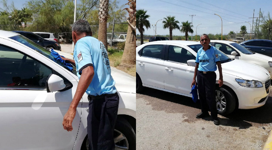 Asegura que su esposa ha sido de gran apoyo para él. (Cecilia Aguilar)