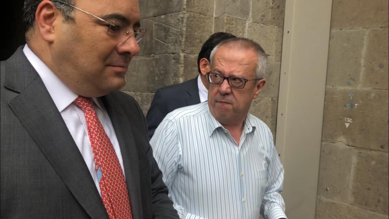 Calros Urzúa, ex secretario de Hacienda. (Jannet López Ponce)