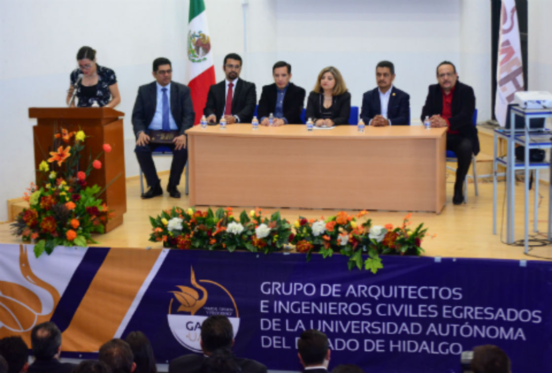 GAICE-UAEH, se creó con 10 miembros de la mesa directiva, además de 150 agremiados titulados