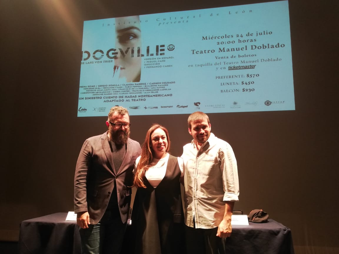 La puesta en escena "Dogville" se presentará el próximo 24 de julio en el Teatro Manuel Doblado