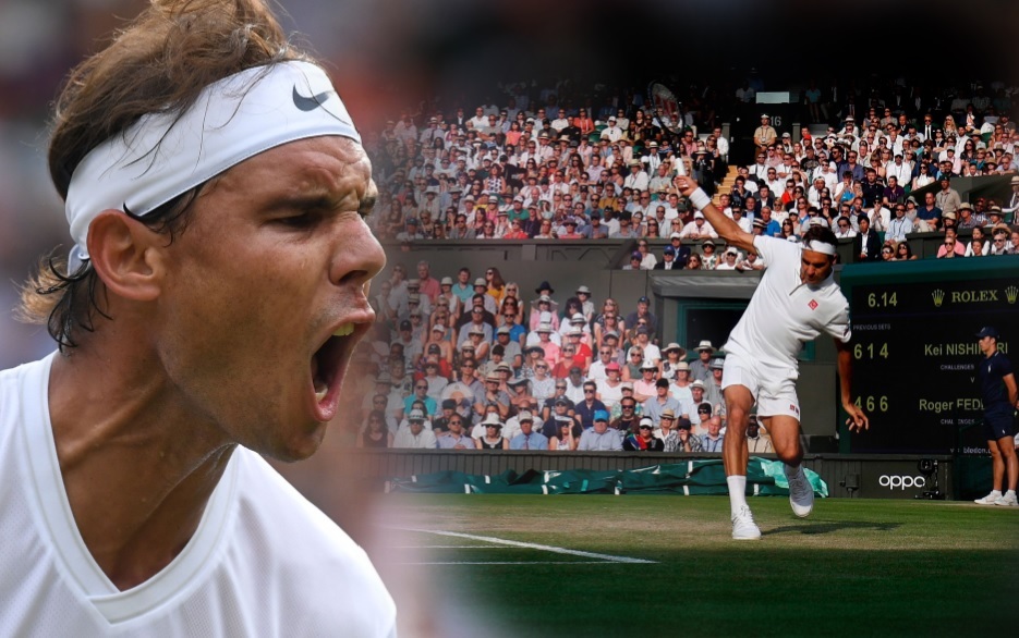 Roger Federer y Nadal se volverán a enfrentar en Wimbledon (AFP)
