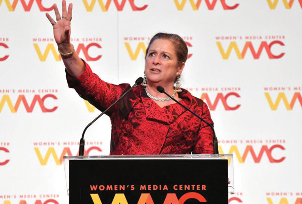 Abigail Disney, documentalista y filántropa.