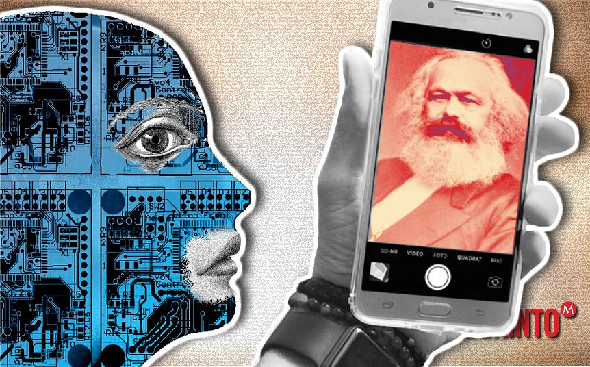 “El capitalismo digital es inminente”, dice el escritor germano Timo Daum. (Arte digital: Ángel Soto)