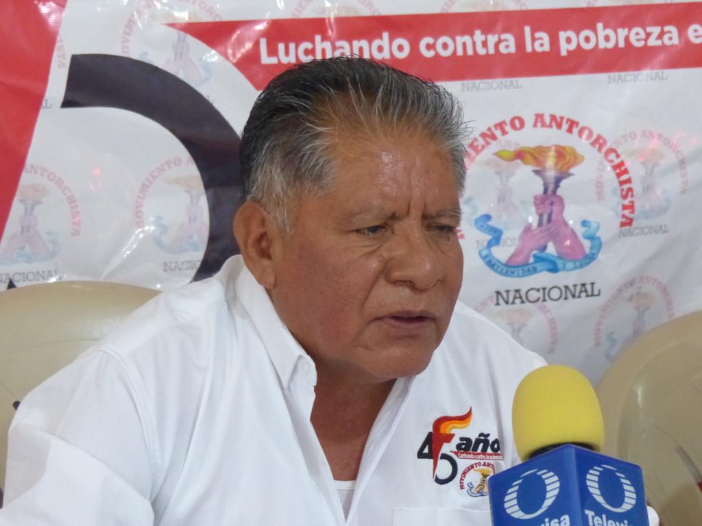El Comité Estatal del Movimiento Antorchista de Coahuila, mencionó que por el 45 aniversario reunirán a 500 mil mexicanos en los festejos. (Ana Ponce)
