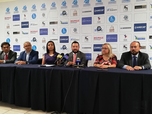 Afirmó que deja finanzas sanas en Coparmex. (Alondra Ávila)