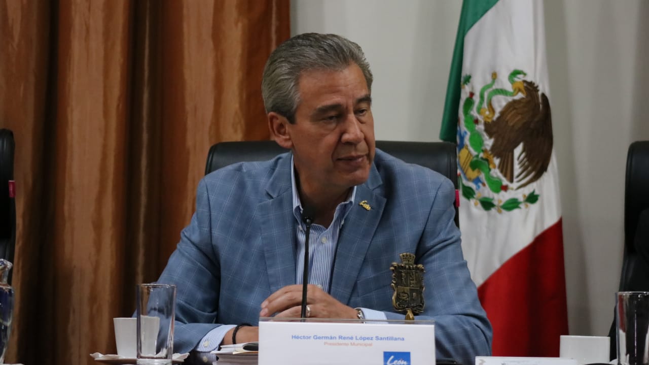 Héctor López Santillana, alcalde de León. Foto: Dany Béjar.