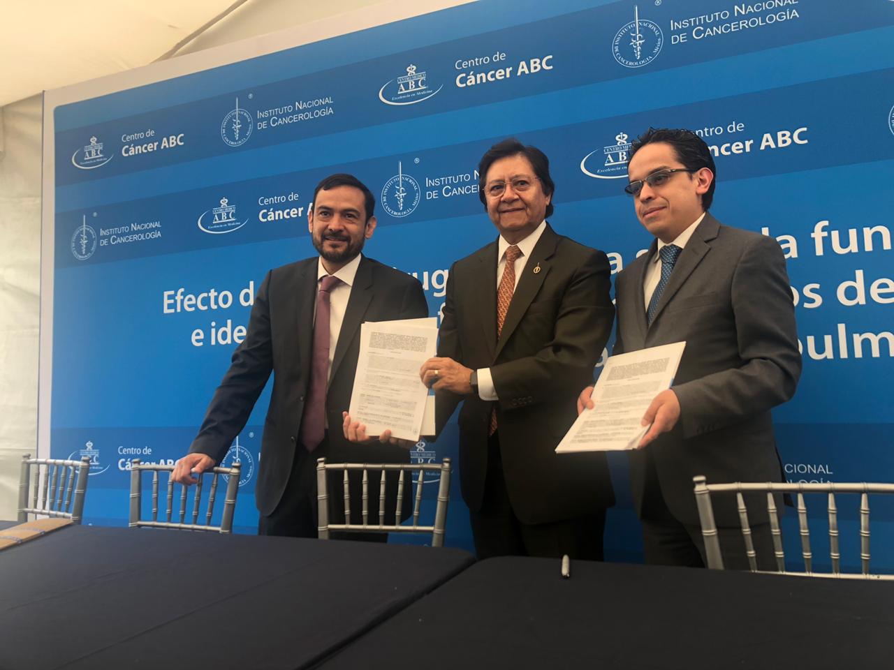 El Instituto Nacional de Cancerología y el Centro Médico ABC dieron a conocer los resultados de un protocolo de investigación de cáncer de pulmón.