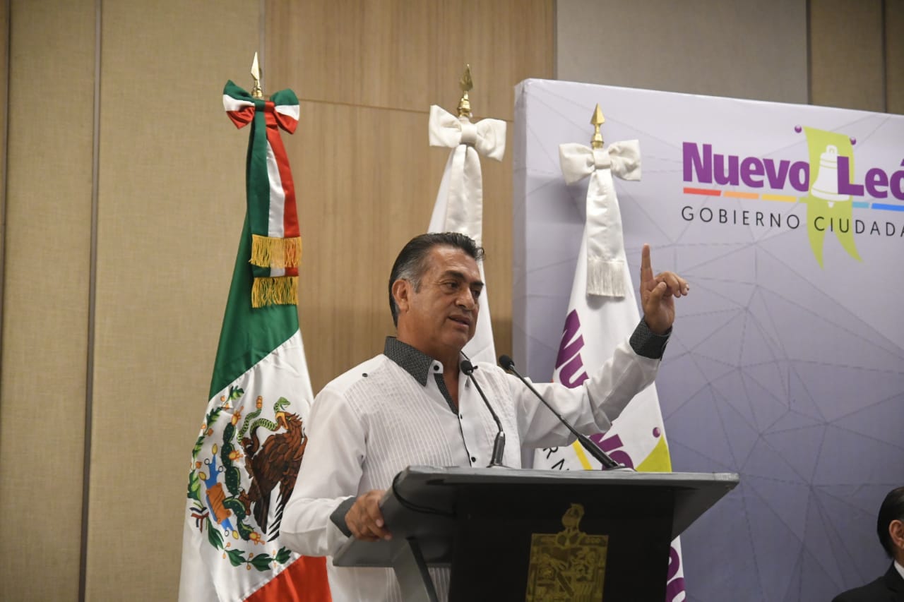 Jaime Rodriguez Calderón, gobernador de Nuevo León. (Foto: Jorge López)