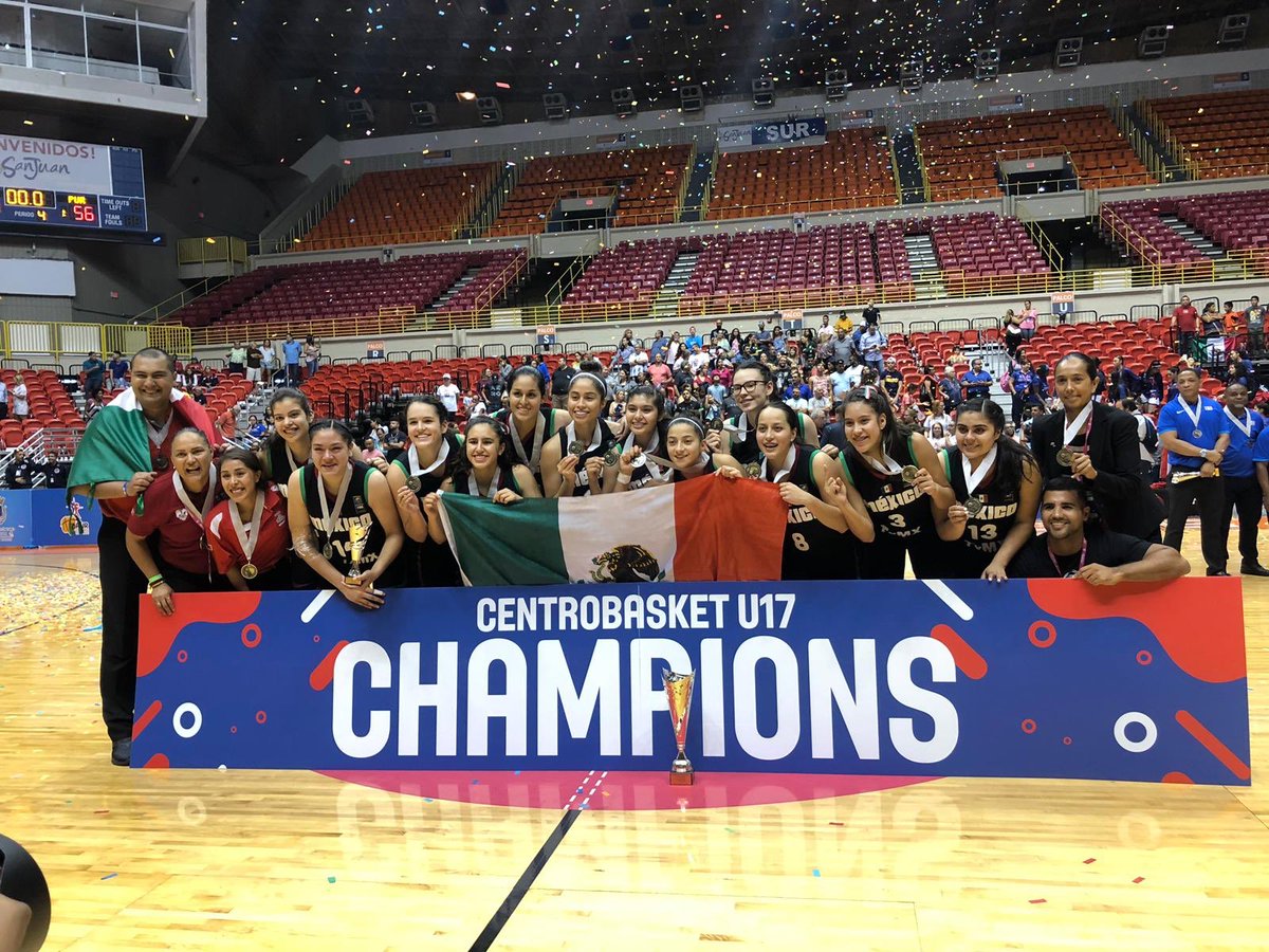 México se llevó el título del Centrobasket Femenil Sub 17 (@AdemebaNacional)