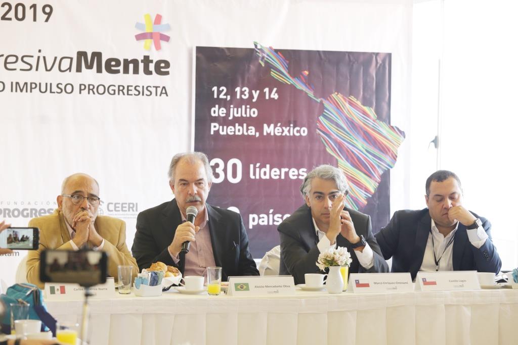 Aloizio Mercadante, por su parte, dijo que en este foro también se analizarán los problemas que enfrenta la democracia en América. (Enfoque)