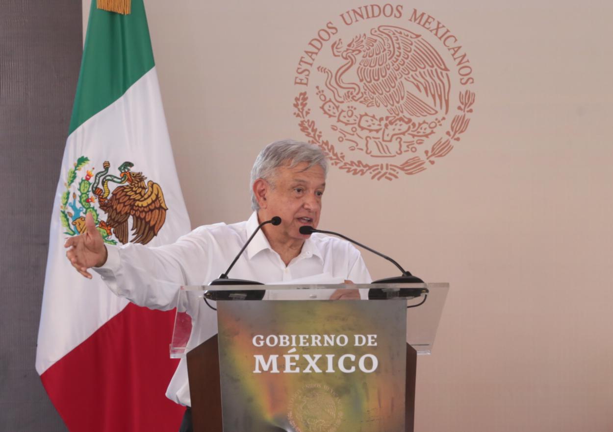 AMLO dijo que llevarán medicamentos a todo el país/Jesús Quintanar.