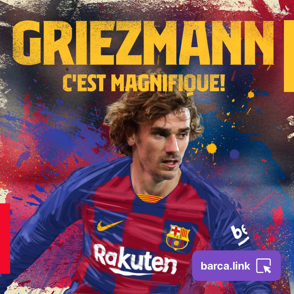 Antoine Griezmann es nuevo jugador del Barcelona (Twitter @FCBarcelona_es)