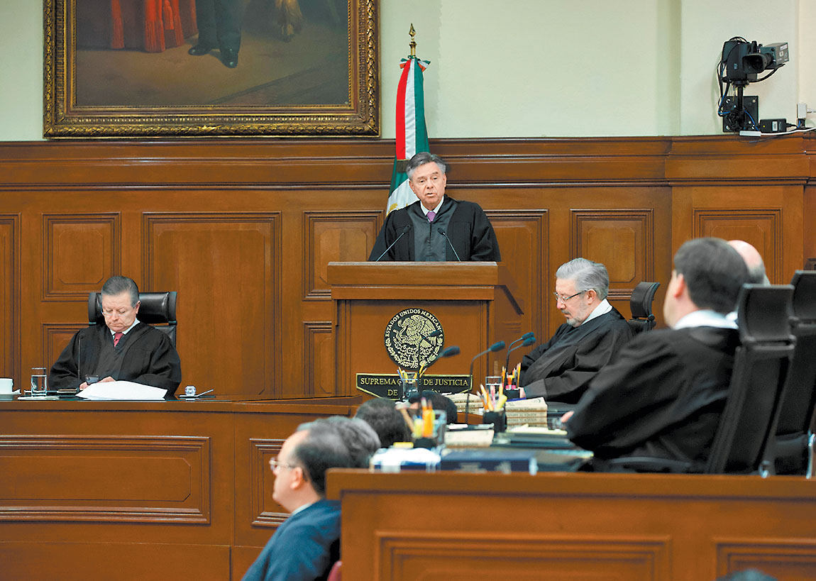 Clausura del primer periodo de sesiones del máximo tribunal. (Omar Franco)