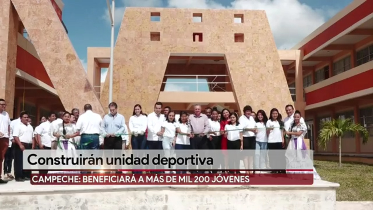 Construirán unidad deportiva en Campeche- Grupo Milenio
