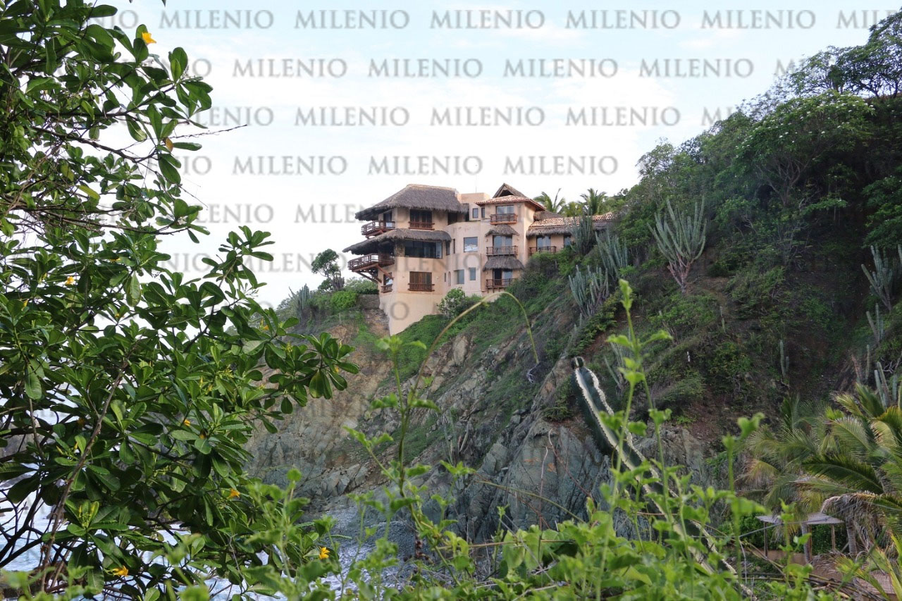 La dueña de esta casa transfirió la posesión de la mansión mediante un fideicomiso a nombre de la esposa de Lozoya. (Javier Trujillo)