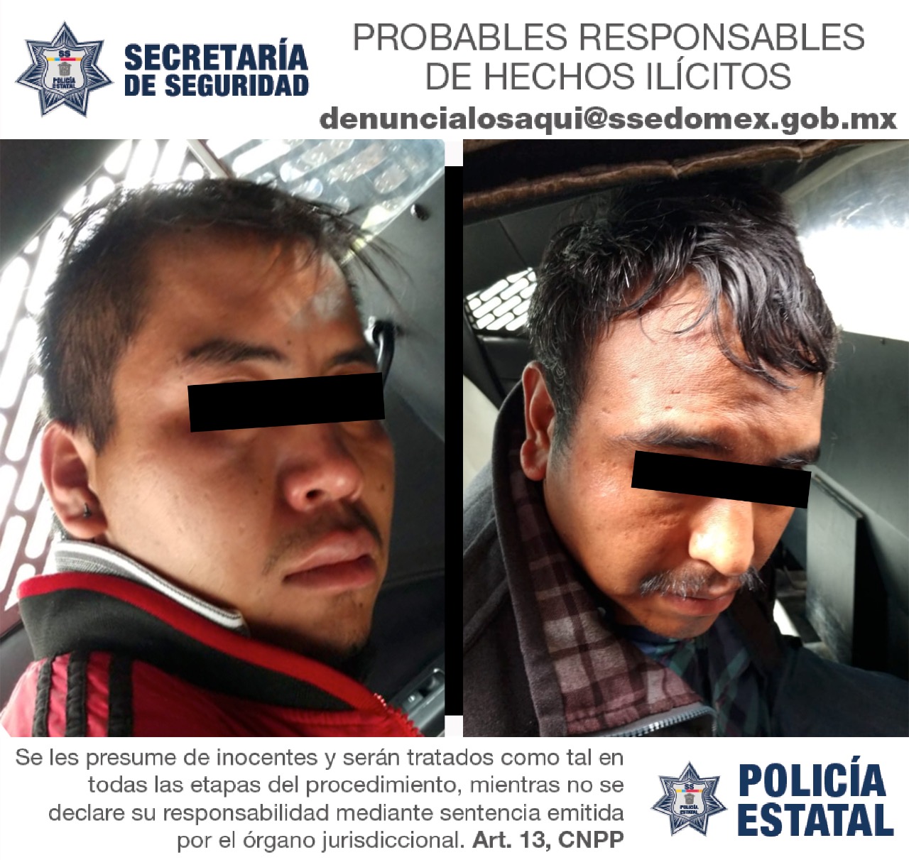 A través del monitoreo de cámaras se registró la ruta de escape de los sujetos. (ESPECIAL)