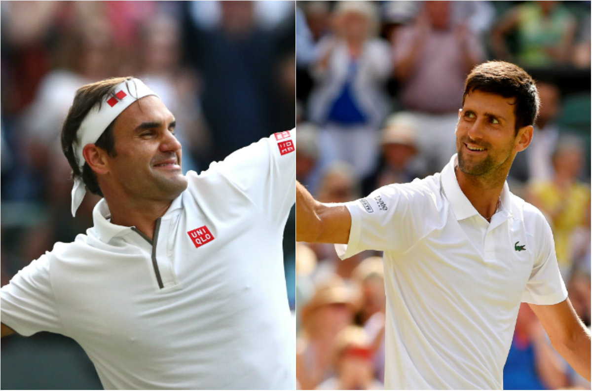 Roger Federer y Novak Djokovic jugarán la Final en Wimbledon (Reuters)