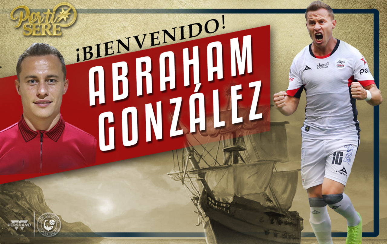 Abraham González es nuevo jugador de los Tiburones Rojos del Veracruz (Twitter @ClubTiburones)