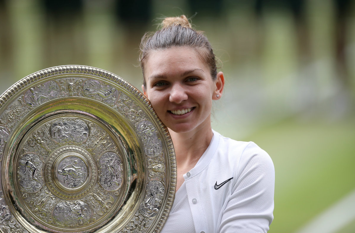Simona Halep es campeona de Wimbledon (Reuters)
