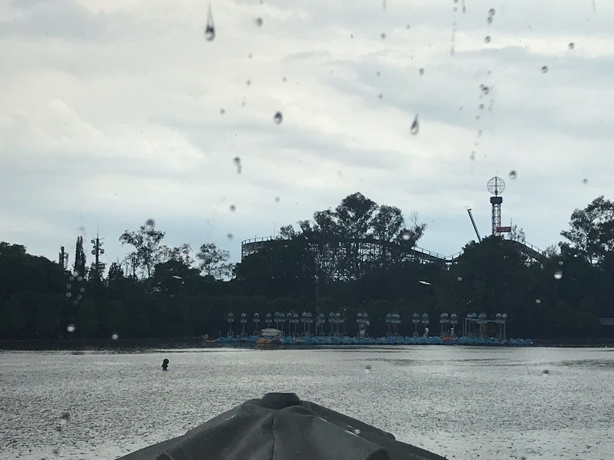 Usuaria de redes sociales captó la lluvia en Miguel Hidalgo | @carlotaconbota