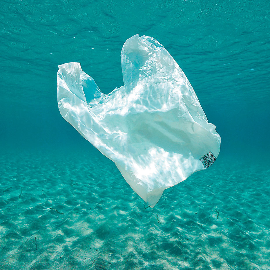 Las bolsas son grandes contaminantes. (Shutterstock)