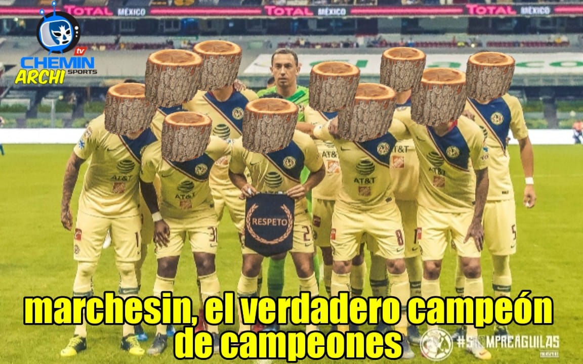 Los memes del título de América sobre Tigres en el Campeón de Campeones (Facebook @tvcheminsports)