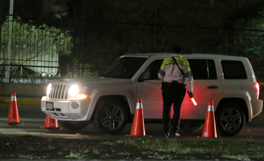 Esta semana, el operativo preventivo se instaló en el Paseo Morelos y el Nudo Mixteco. (Archivo)