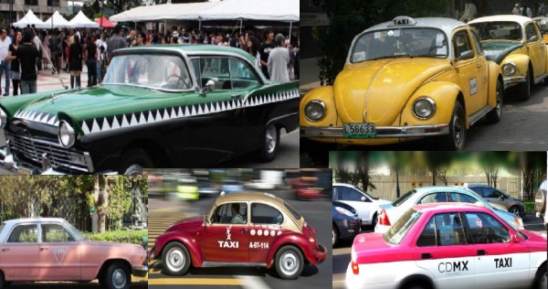 Esta es la historia de los taxis en la CdMx./Internet.