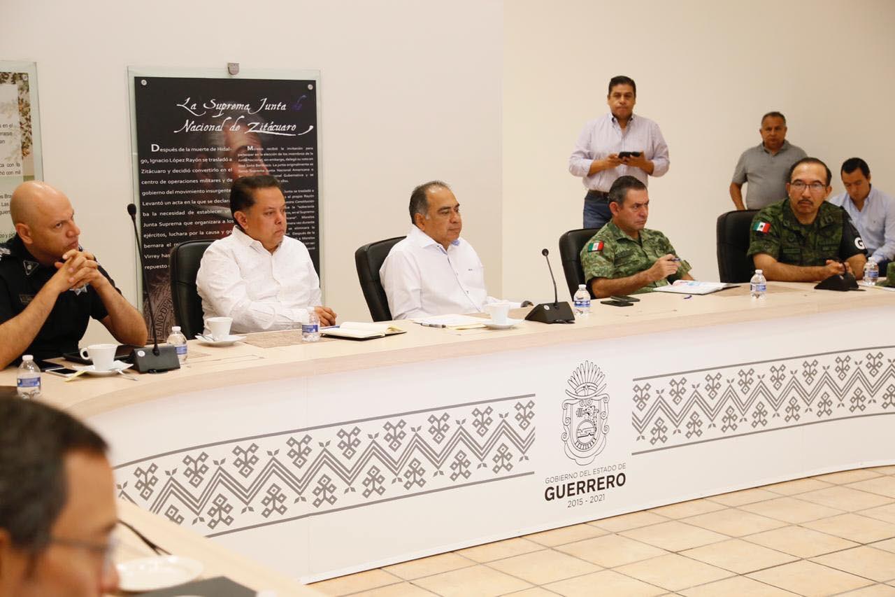 Héctor Astudillo Flores encabezó las reuniones de coordinación. (Rogelio Agustín)