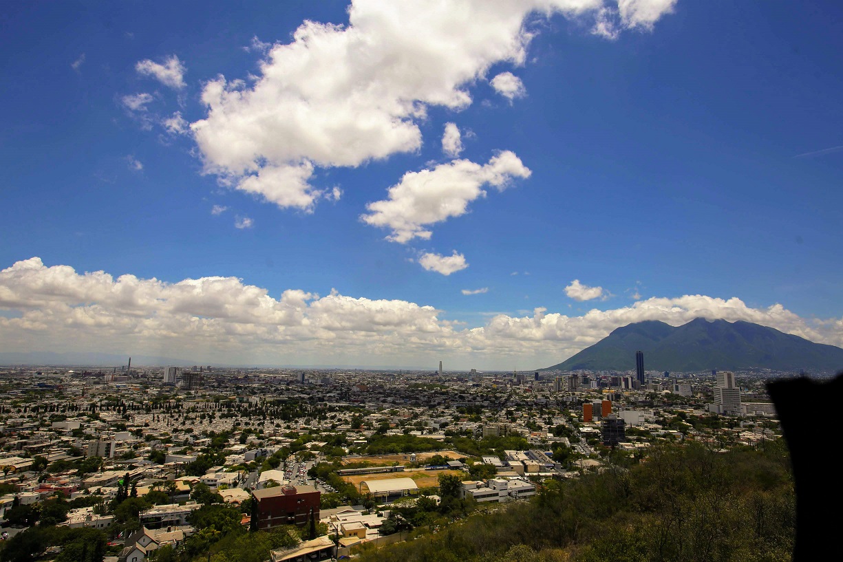 Monterrey y su área metropolitana. Foto: Leonel Rocha.