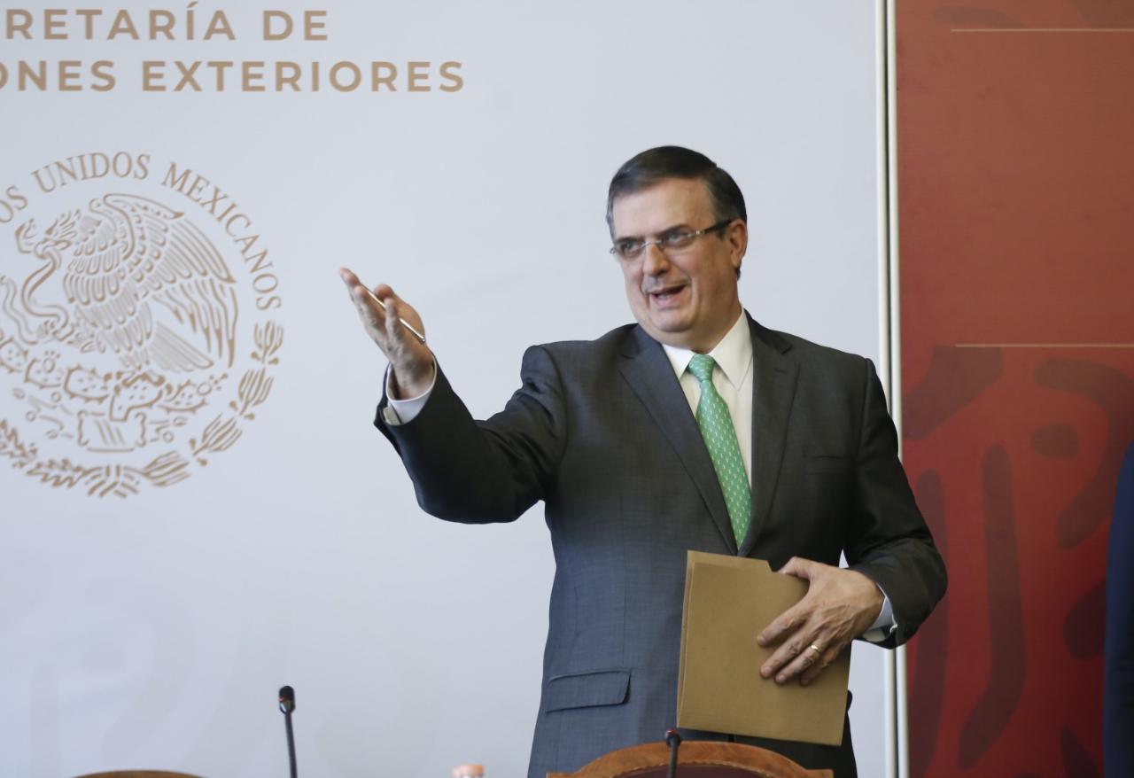 El secretario de Relaciones Exteriores asegura que la situación de los mexicanos en EU está bajo control/Araceli López.