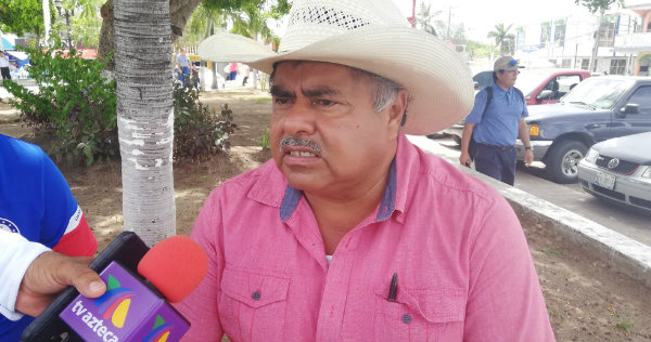 Toribio Cruz, representante del campo local.