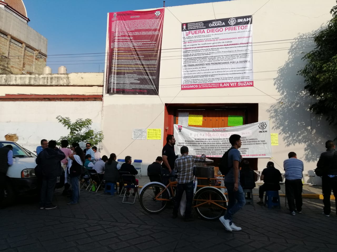 Al menos 300 trabajadores sindicalizados se ven afectados. (Óscar Rodríguez)