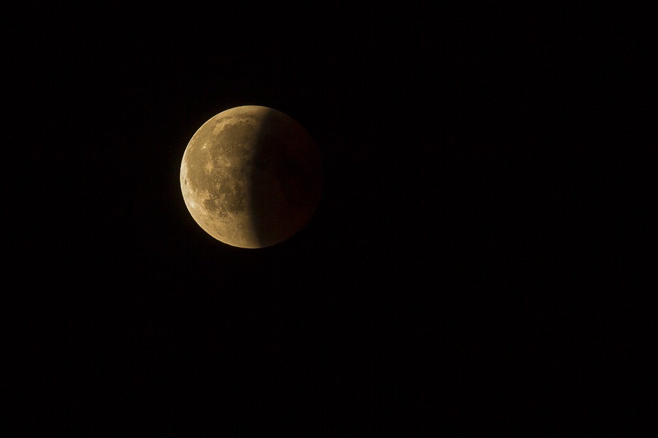Un eclipse lunar ocurrirá este 16 de julio de 2019 (Pixabay).