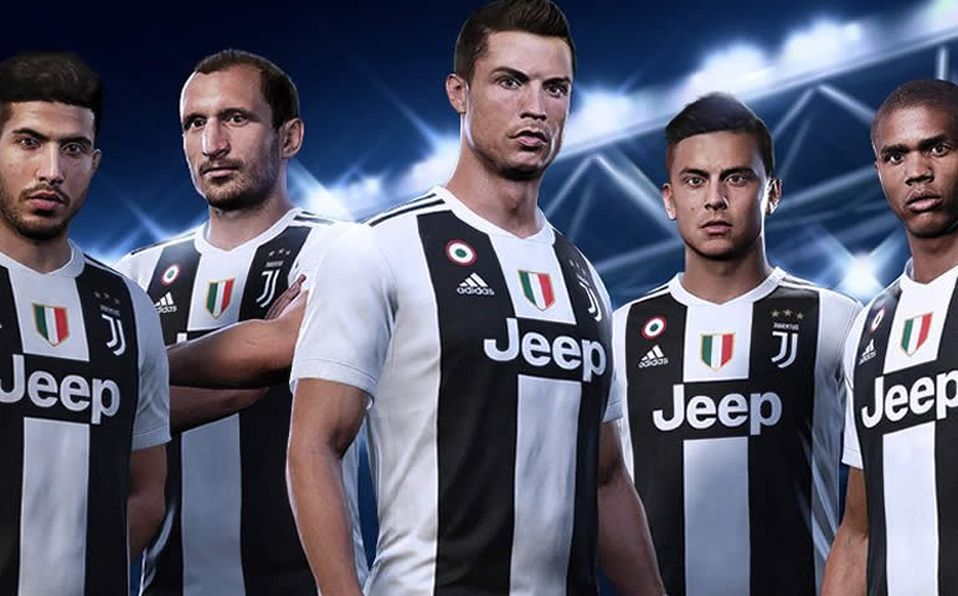Cristiano Ronaldo y la Juve en el FIFA 19 (EA Sports)