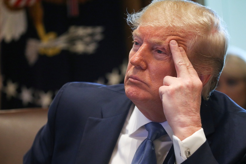 Donald Trump se referió a un grupo de legisladoras de la Cámara Baja, conocido popularmente como "La brigada". (Reuters)