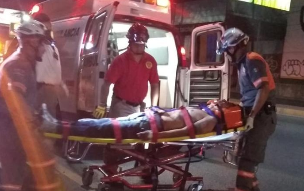 El lesionado aún no ha sido identificado (Foto: Especial)