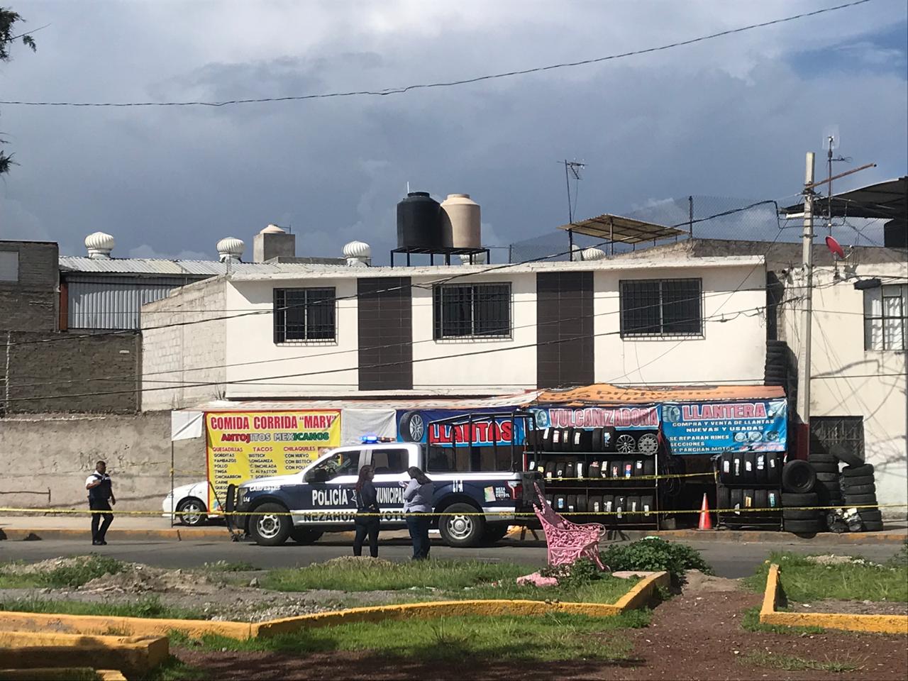 Un hombre fue asesinado afuera de una vulcanizadora en Edomex. (Jorge Becerril)
