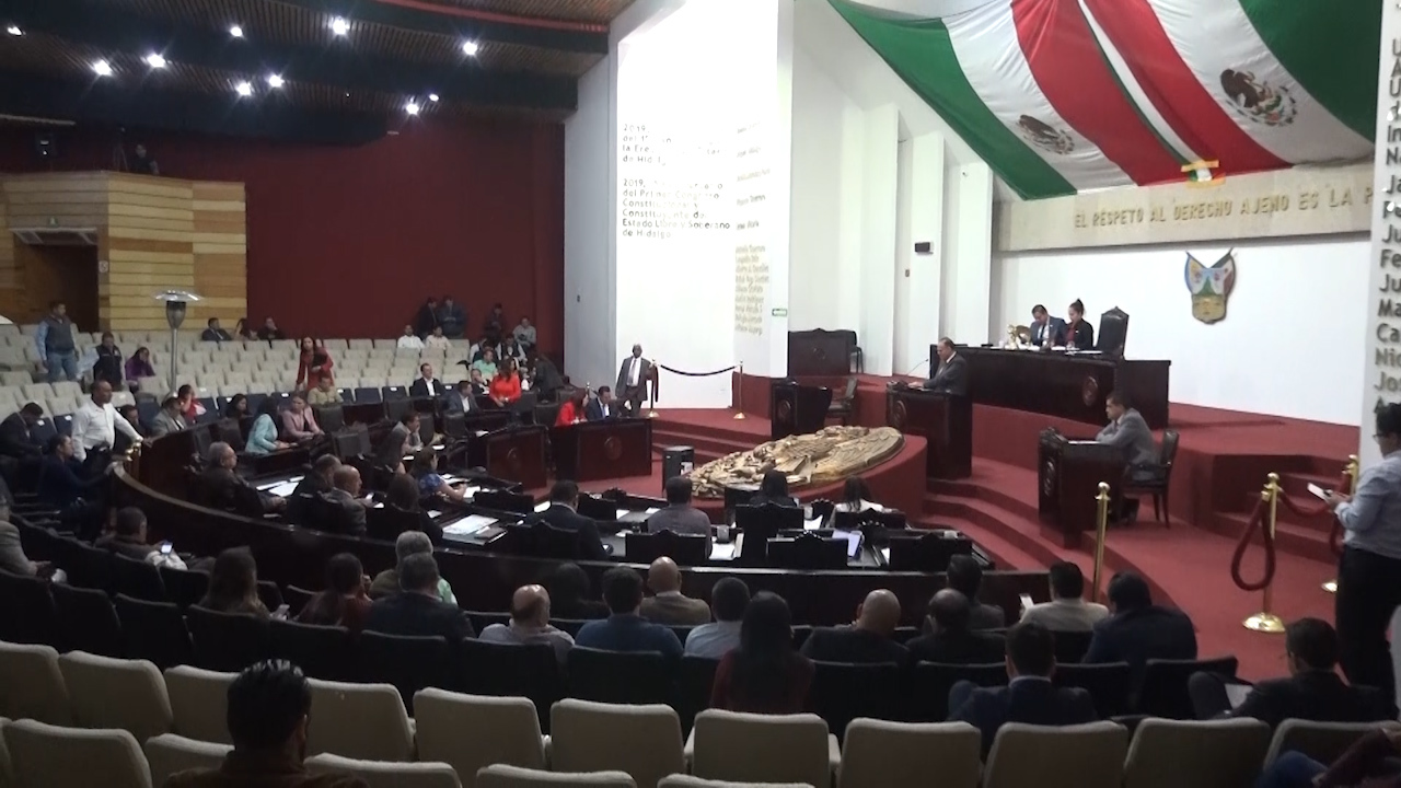 Sesión del Congreso del Estado de Hidalgo- Grupo Milenio