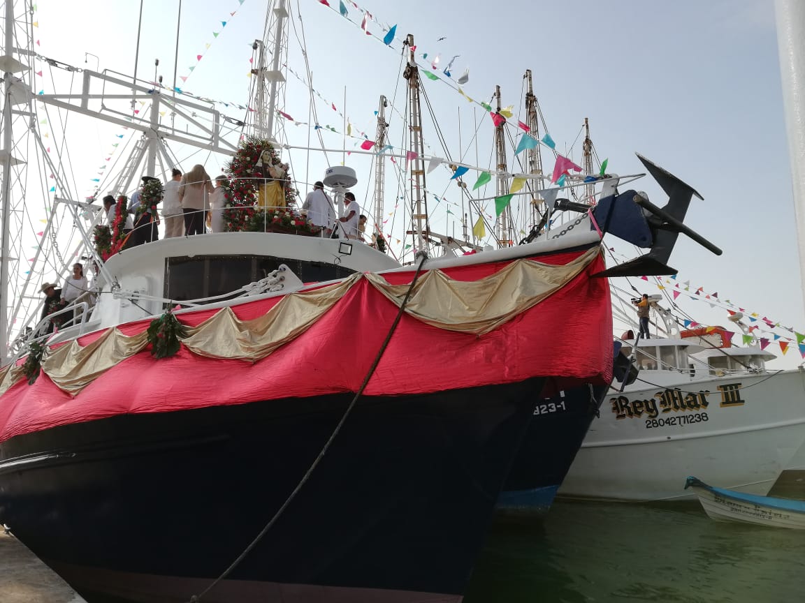 Virgen del Carmen, patrona de los pescadores (Foto/Joaquín López)