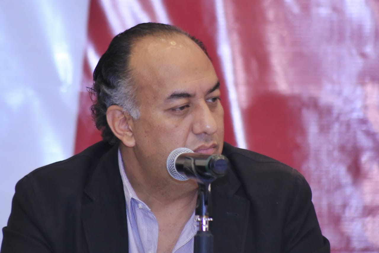 David Méndez, coordinador del equipo de transición del gobernador electo, Miguel Barbosa Huerta. (Andrés Lobato)