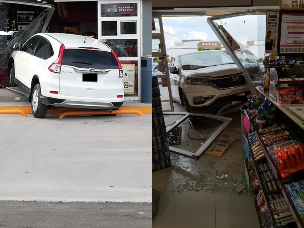 No se reportaron personas lesionadas al momento del choque. (Especial)