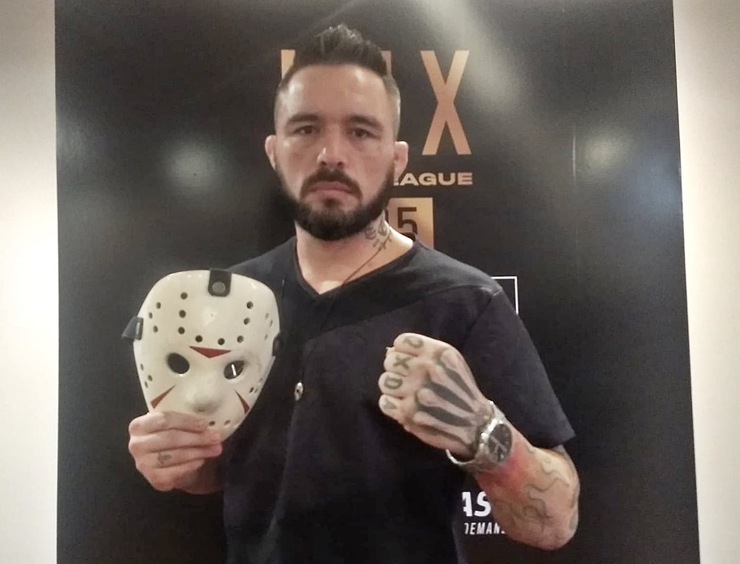 Rony ‘Jason’ está mentalizado para enfrentar a un mexicano este viernes en el Frontón México (Grecia Hernández)