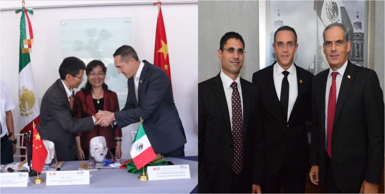 Rubalcava sostuvo un encuentro con el embajador de Israel y representantes de Yunnan China.