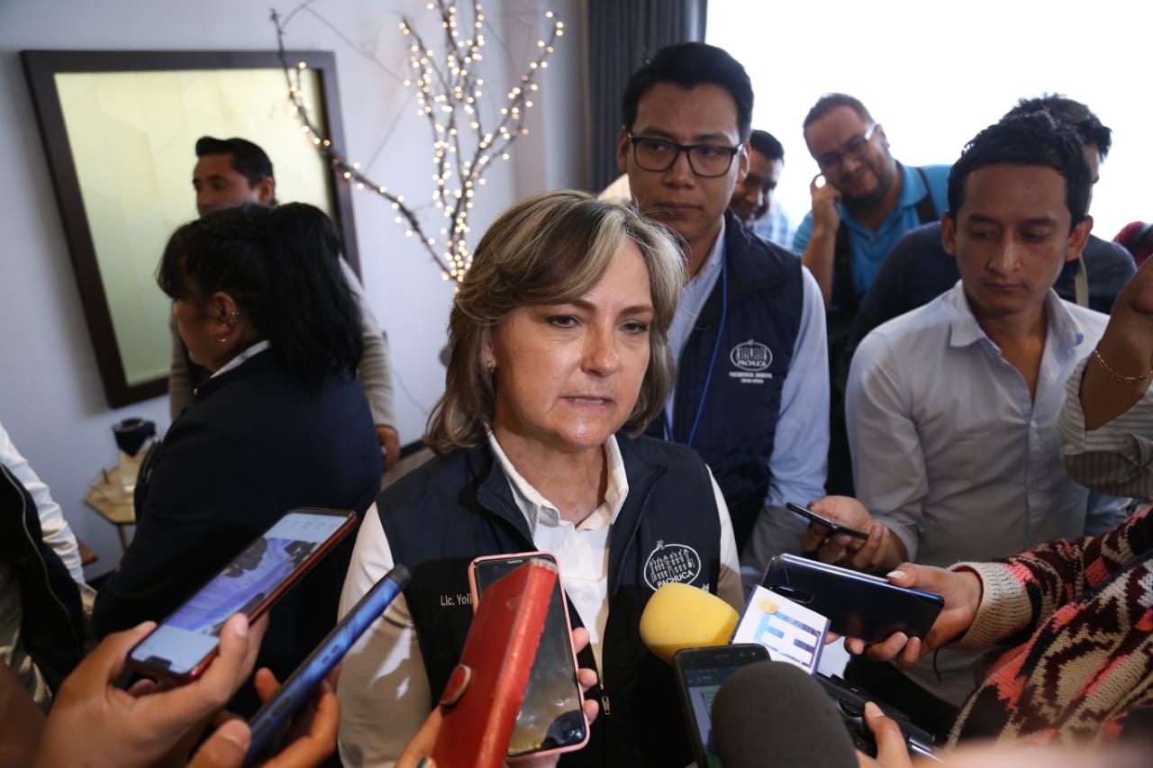 Yolanda Tellería, presidente municipal de Pachuca. (Jorge Sánchez)