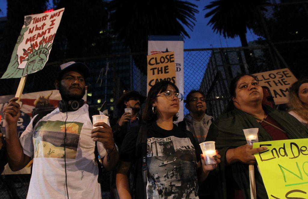 Dreamers protestan en México en contra de centros de detención de migrantes en Estados Unidos (EFE)